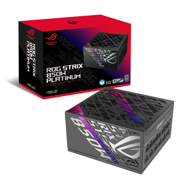 ASUS ROG STRIX 850W PLATINUM - product card image