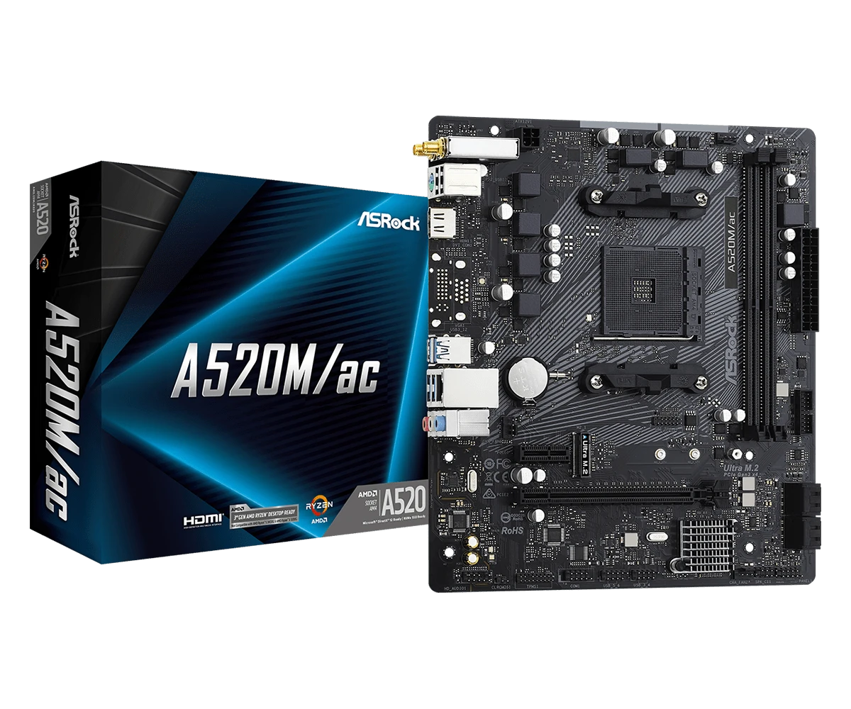 ASROCK A520M/AC DDR4 - product card image