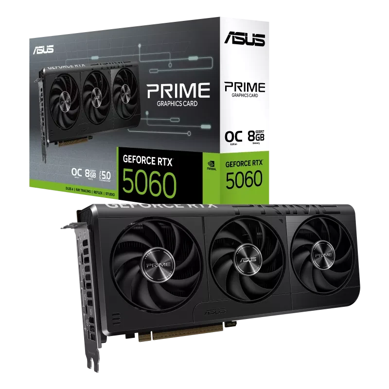 ASUS PRIME RTX 5060 8GB OC - product card image