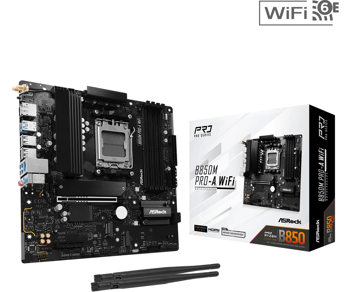 ASROCK B850M PRO-A WIFI DDR5 - product card image