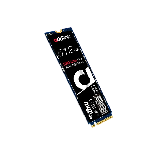 ADDLINK S90 LITE SSD NVME PCIE GEN4X4 M.2 512GB - product card image
